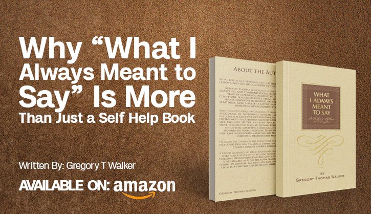 Book cover of What I Always Meant to Say, symbolizing love and spiritual guidance from a father.